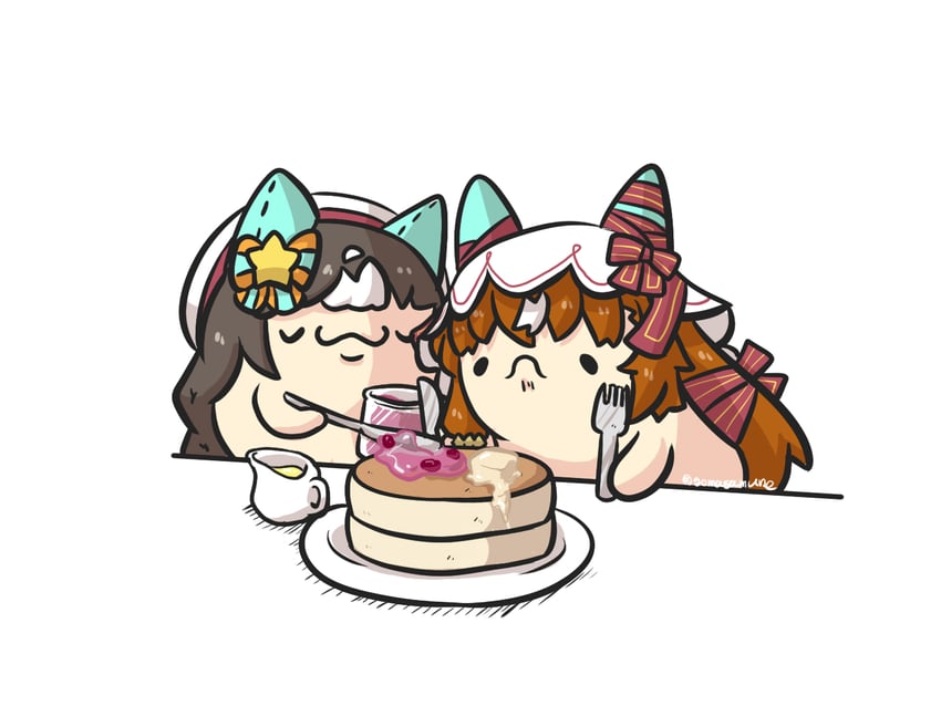 hokko tarumae and still in love (umamusume) drawn by goma_(gomasamune)