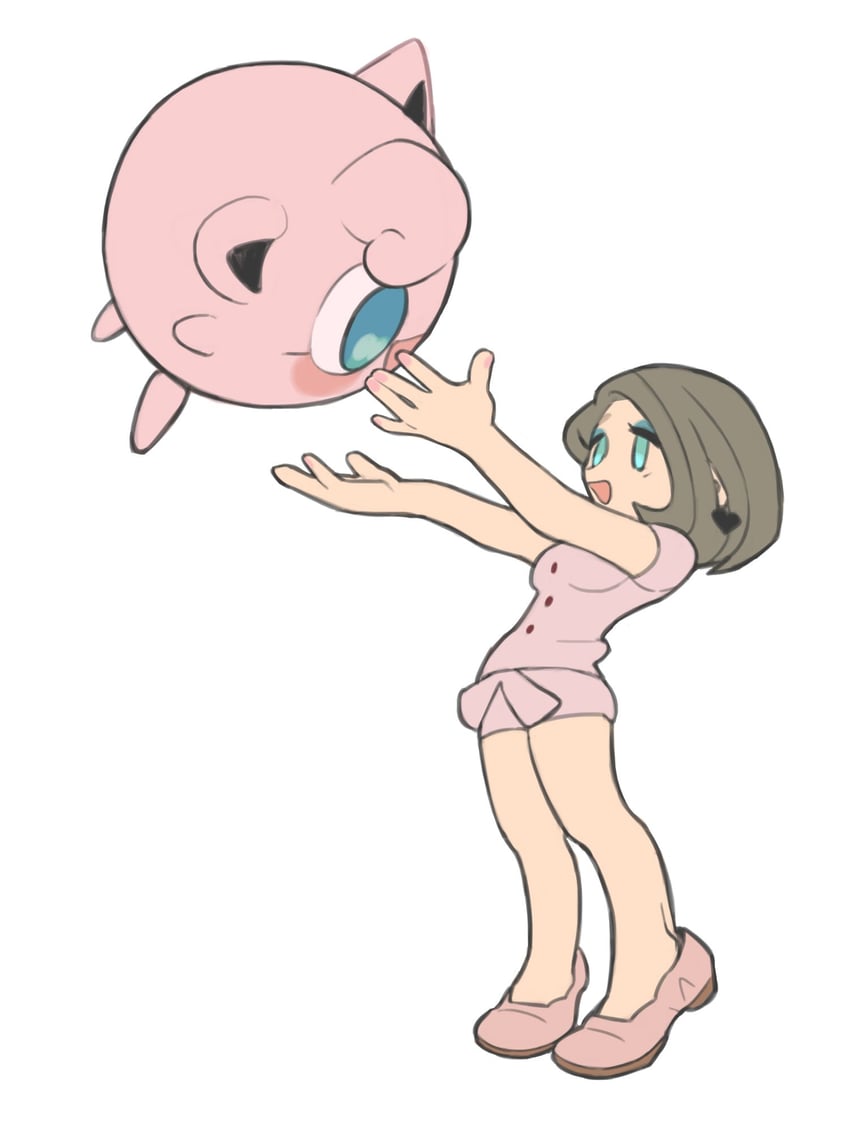 jigglypuff (original and 1 more) drawn by kinni