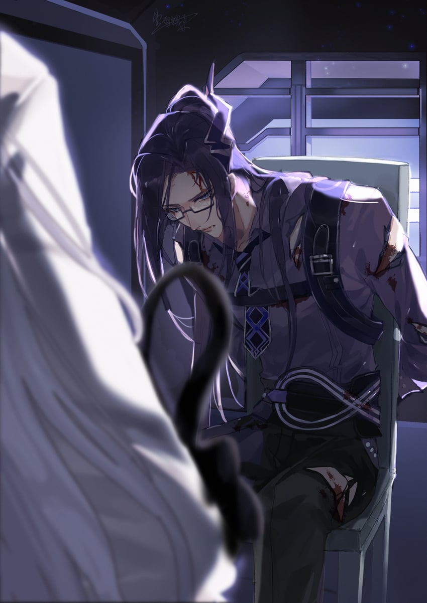 cael anselm and clarence clayden (lovebrush chronicles) drawn by xue_ezi