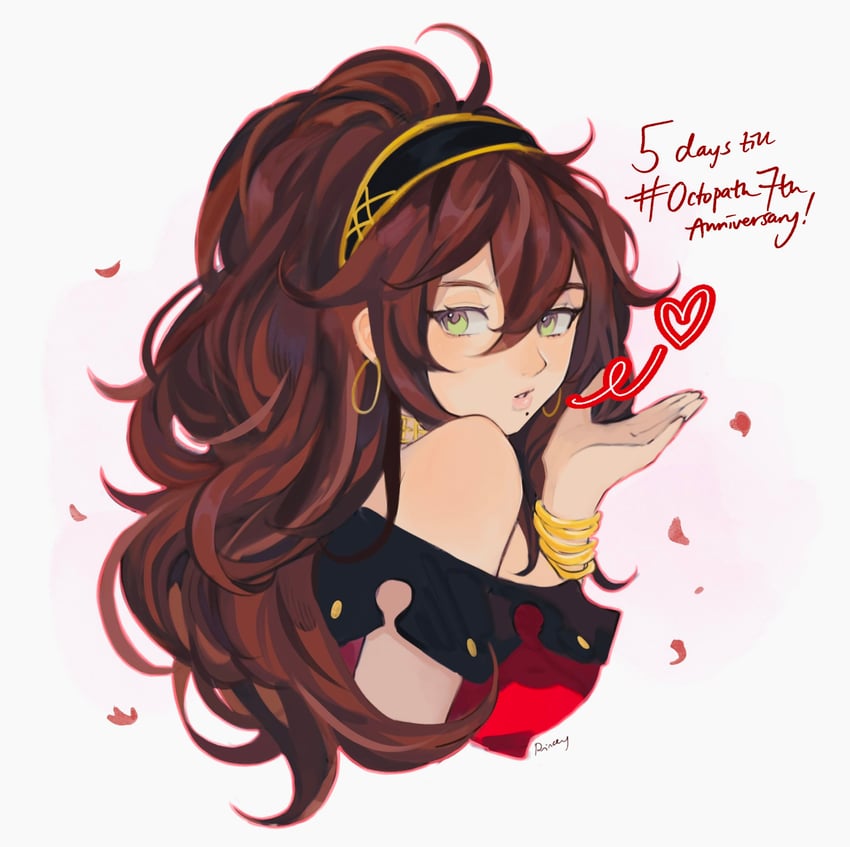 primrose azelhart (octopath traveler and 1 more) drawn by aubz