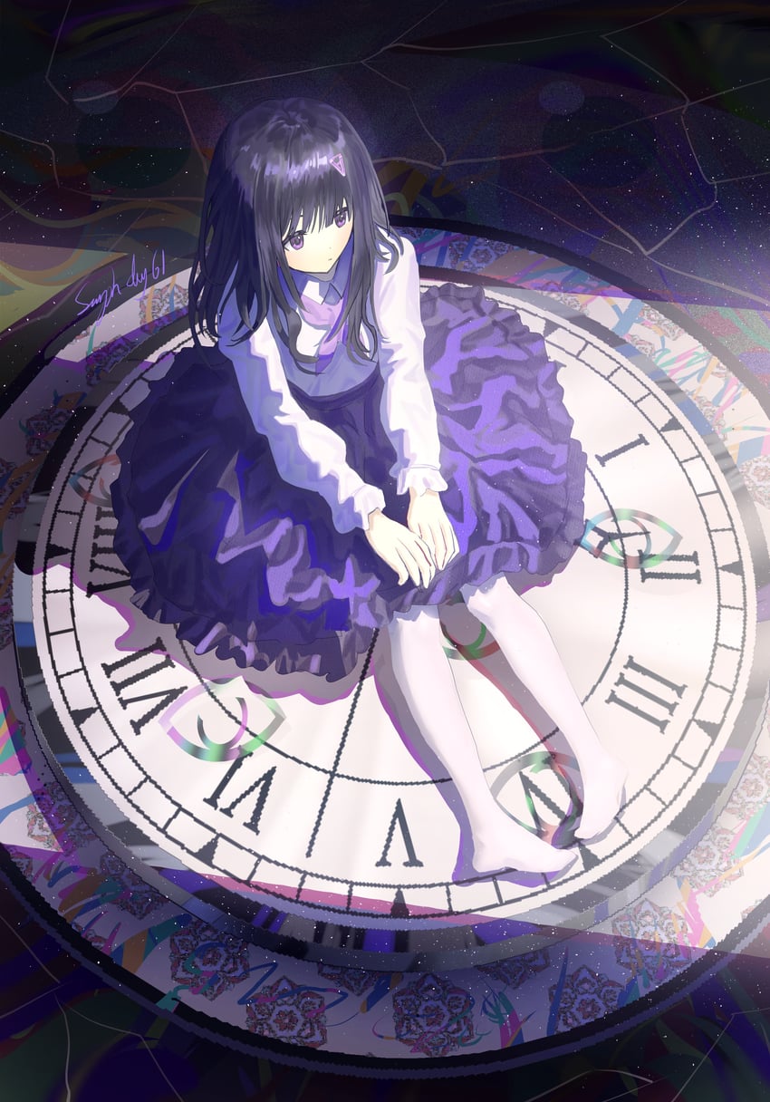 akemi homura (mahou shoujo madoka magica) drawn by saraph_se_la