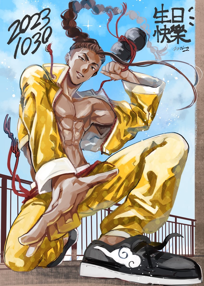 jamie siu (street fighter and 1 more) drawn by mrg2by