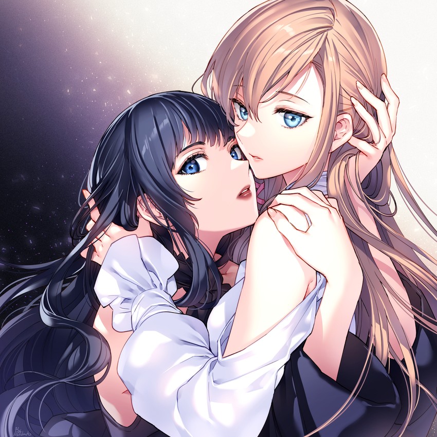 ryne waters and gaia (final fantasy and 1 more) drawn by nardack