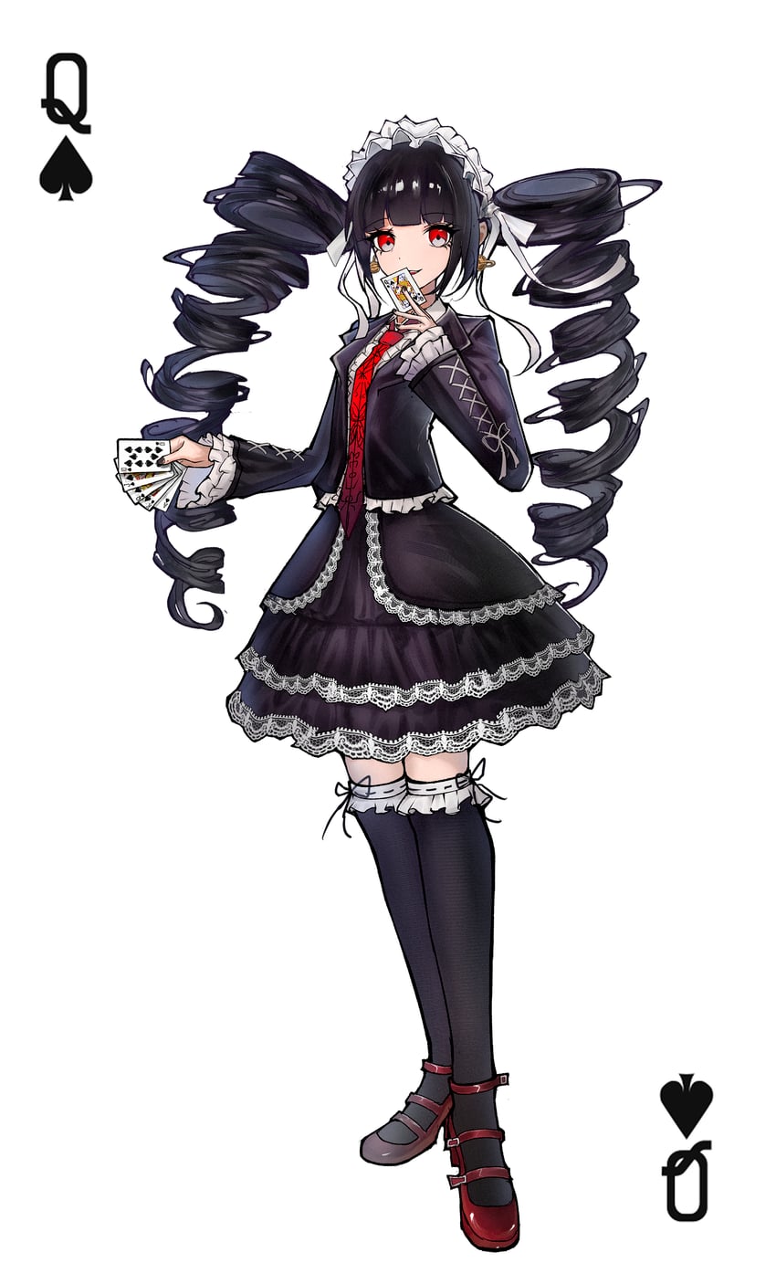 celestia ludenberg (danganronpa and 1 more) drawn by isekai_douyou_(chant)