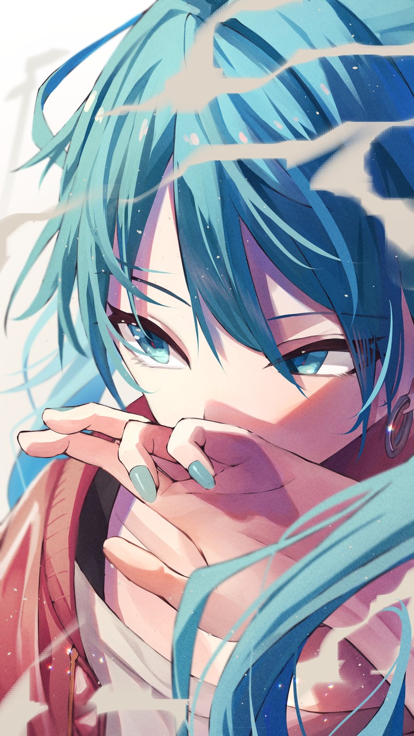 hatsune miku (vocaloid and 1 more) drawn by 200f_(nifu)