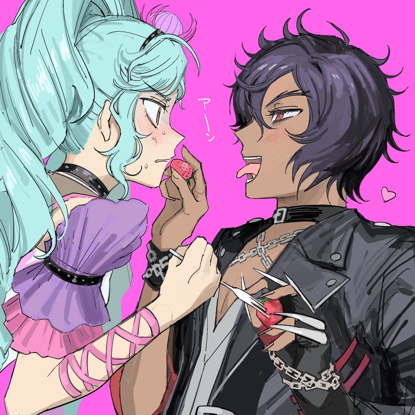 katasumi amari and mario (pretty series and 2 more) drawn by yumei_(jigoku101)