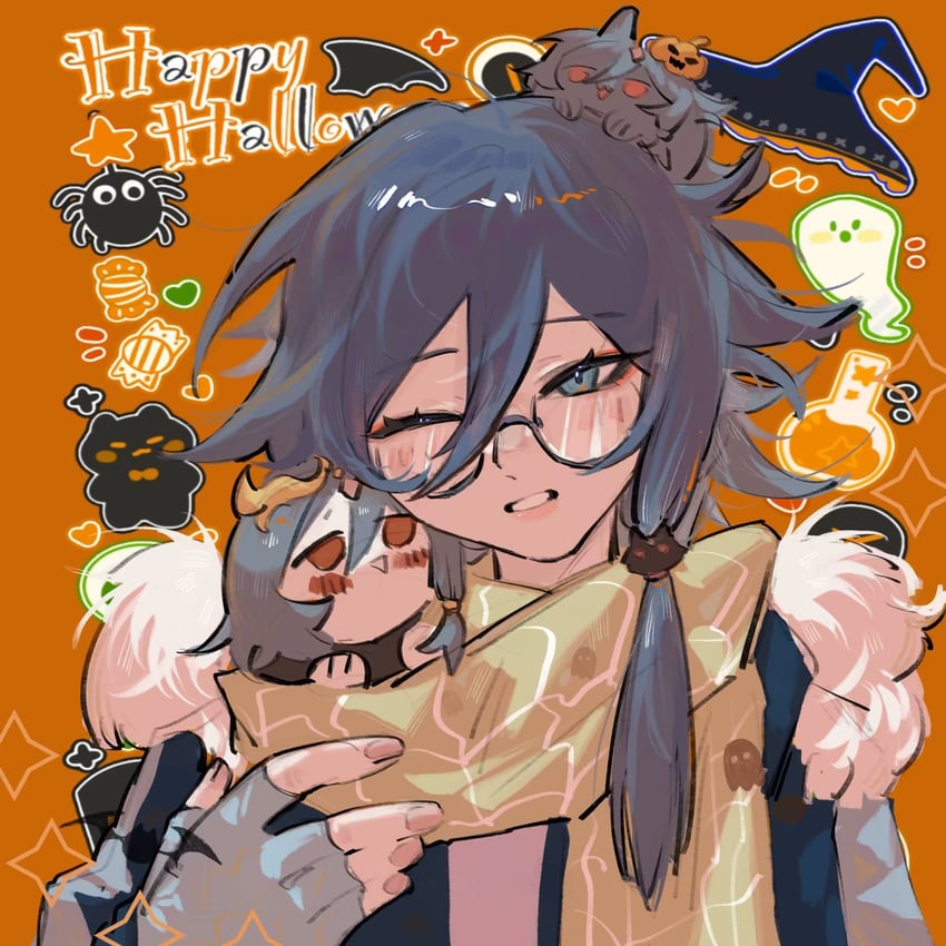 fu hua and herrscher of sentience (honkai and 1 more) drawn by fox4477668