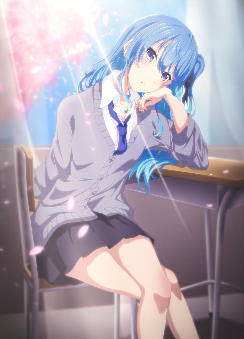 hoshimachi suisei (hololive and 1 more) drawn by shimada_(odddddd64)