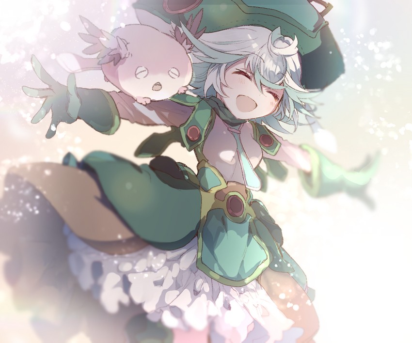 prushka and meinya (made in abyss) drawn by cyawa