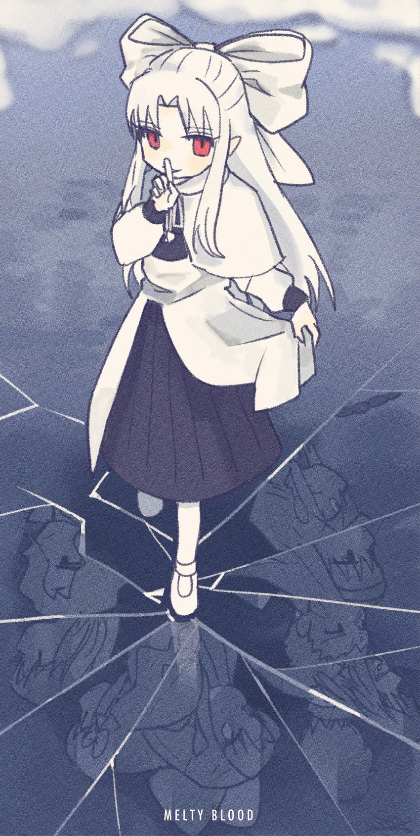 white len (tsukihime and 1 more) drawn by sost_fgo