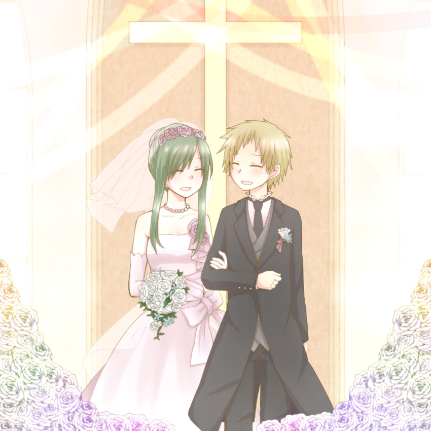 kido tsubomi and kano shuuya (kagerou project) drawn by zeroa