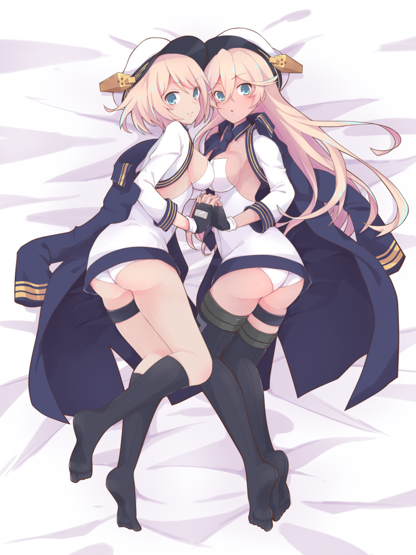 tennessee and california (azur lane) drawn by sawara_(starligtvision)