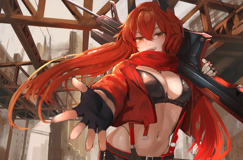 red hood (goddess of victory: nikke) drawn by oval_blue