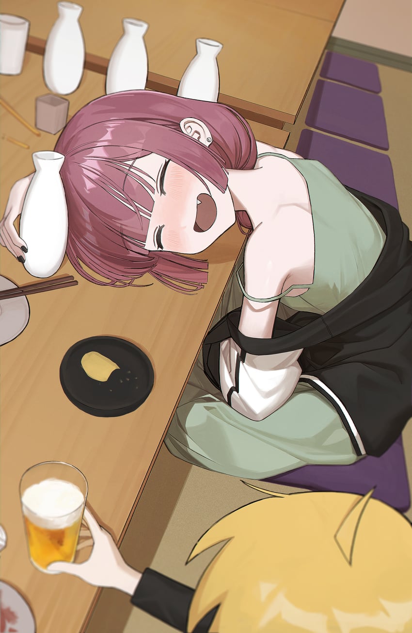hiroi kikuri and ijichi seika (bocchi the rock!) drawn by klakmon