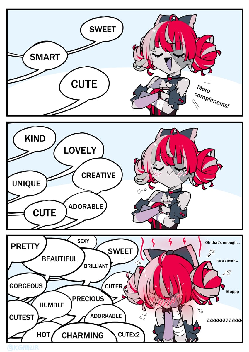 kureiji ollie (hololive and 1 more) drawn by kghazir