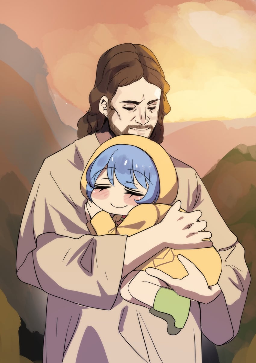 luce and jesus (jubilee 2025 and 2 more) drawn by hinghoi