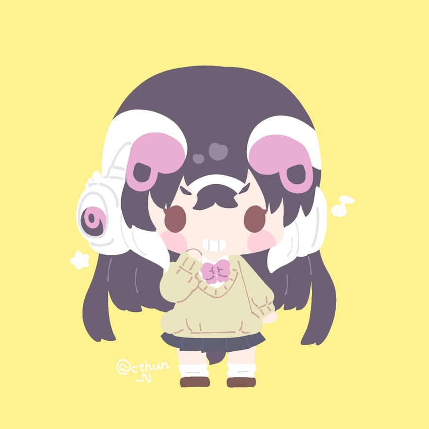 african penguin (kemono friends and 1 more) drawn by cthun_n