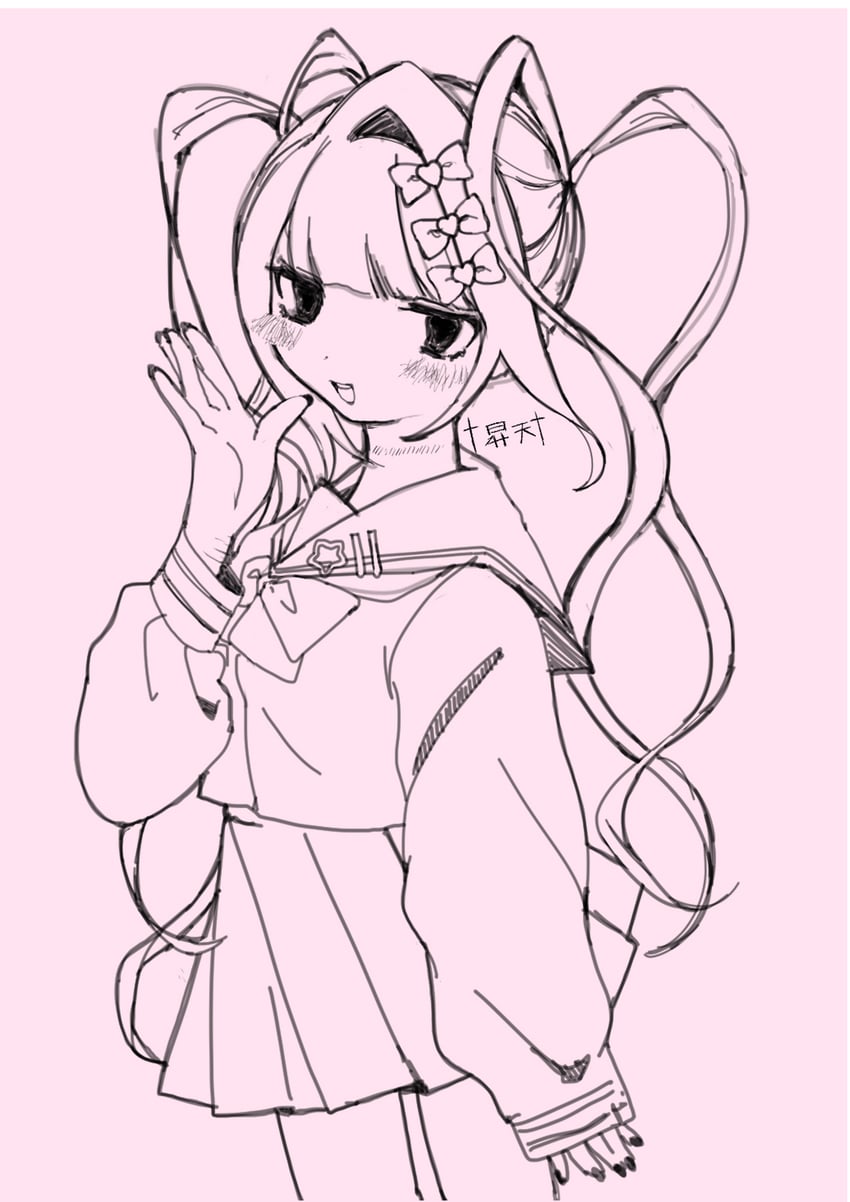 chouzetsusaikawa tenshi-chan (needy girl overdose) drawn by iku_(19_nyq)