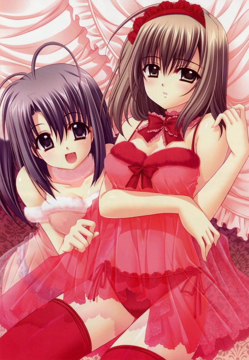 ootori naru and tamaizumi hiyoko (oretachi ni tsubasa wa nai) drawn by nishimata_aoi