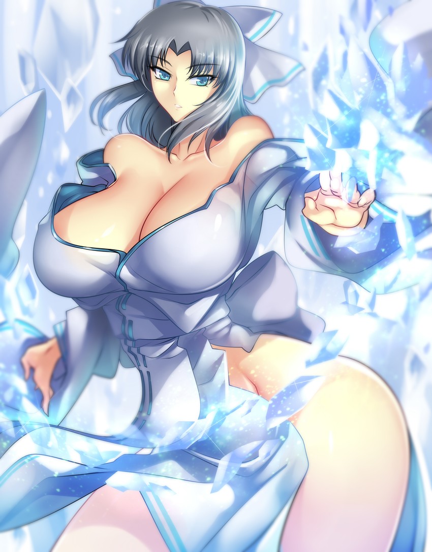yumi (senran kagura and 1 more) drawn by haganef