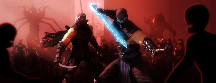 christie, ryu hayabusa, kitana, sub-zero, jade, and 2 more (dead or alive and 3 more) drawn by lonefirewarrior
