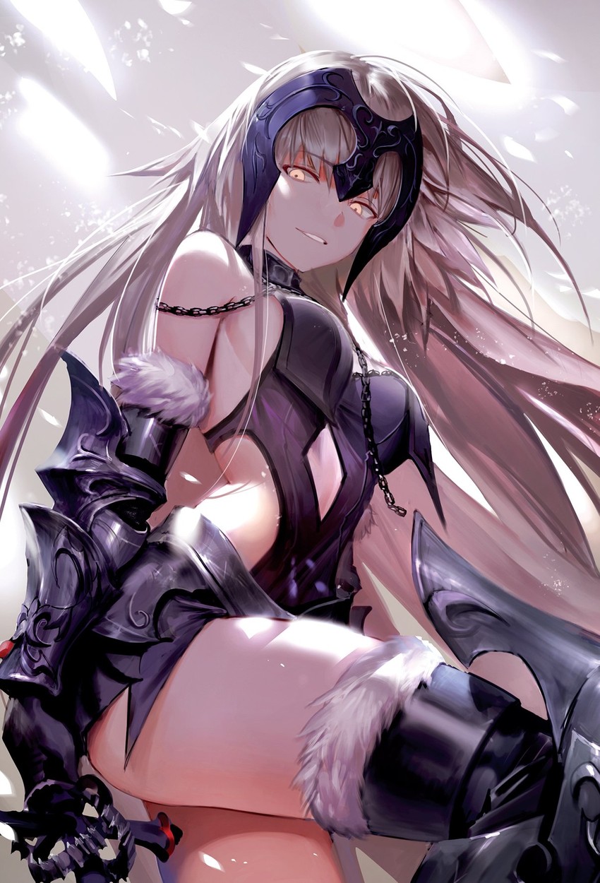 jeanne d'arc alter (fate and 1 more) drawn by shycocoa