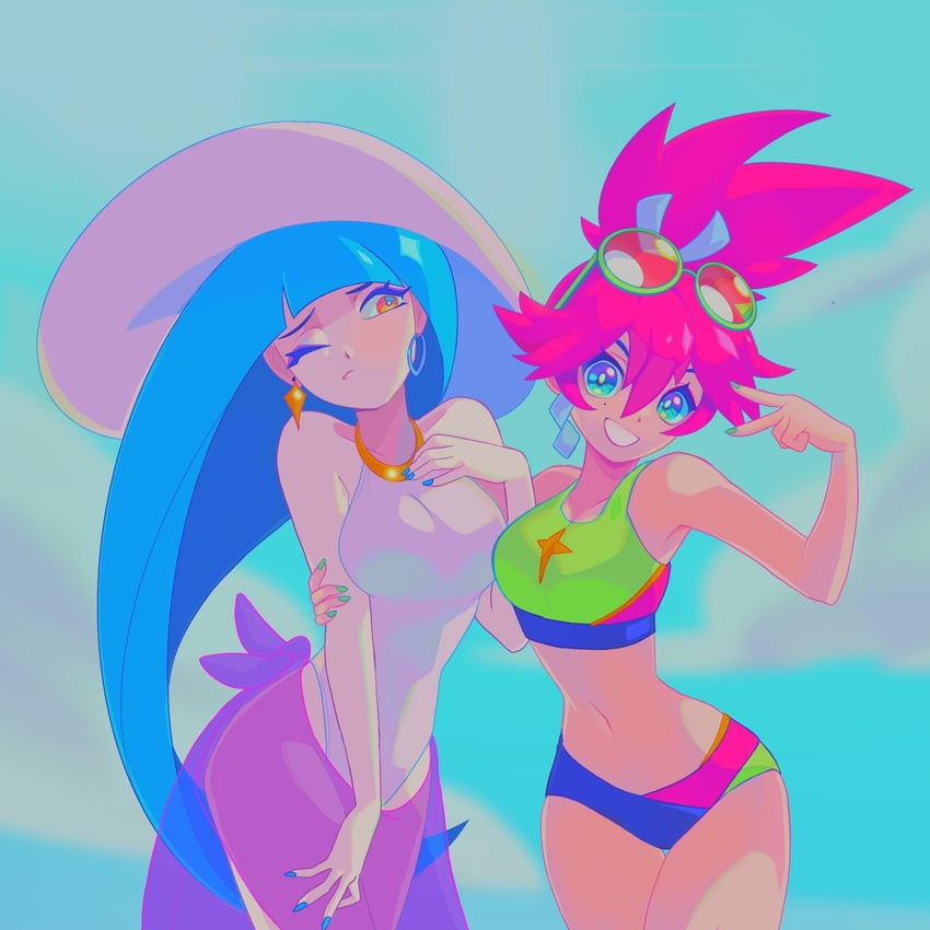 kira and effy (starlight re:volver) drawn by ashleigh_hetrick