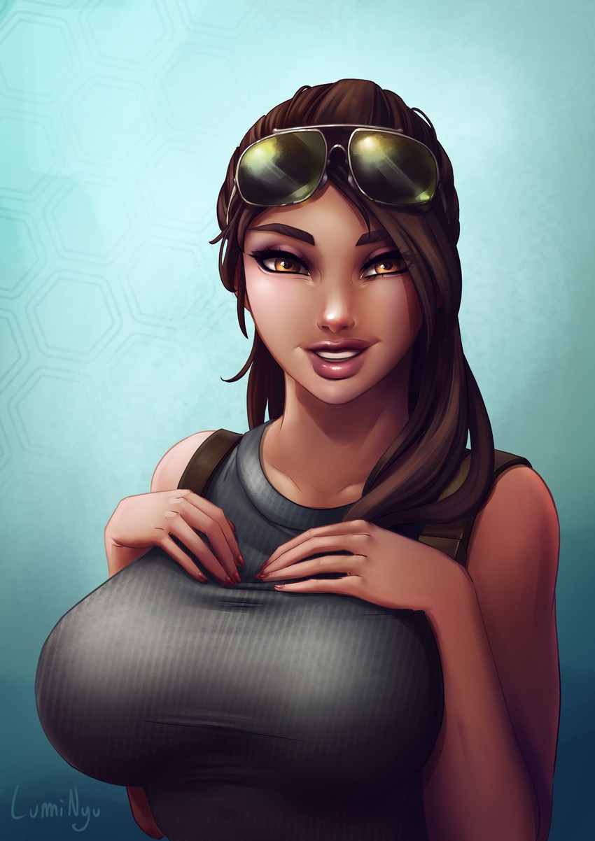 ramirez (fortnite) drawn by luminyu