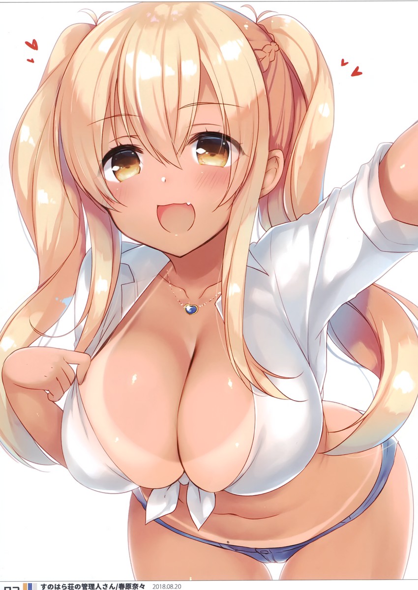 sunohara nana (sunoharasou no kanrinin-san) drawn by sazaki_ichiri
