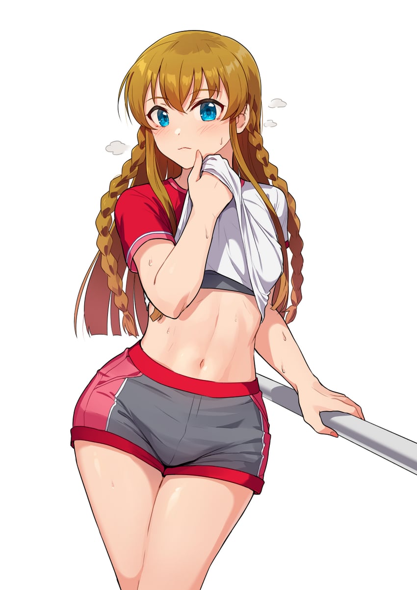 kousaka umi (idolmaster and 1 more) drawn by kamille_(vcx68)