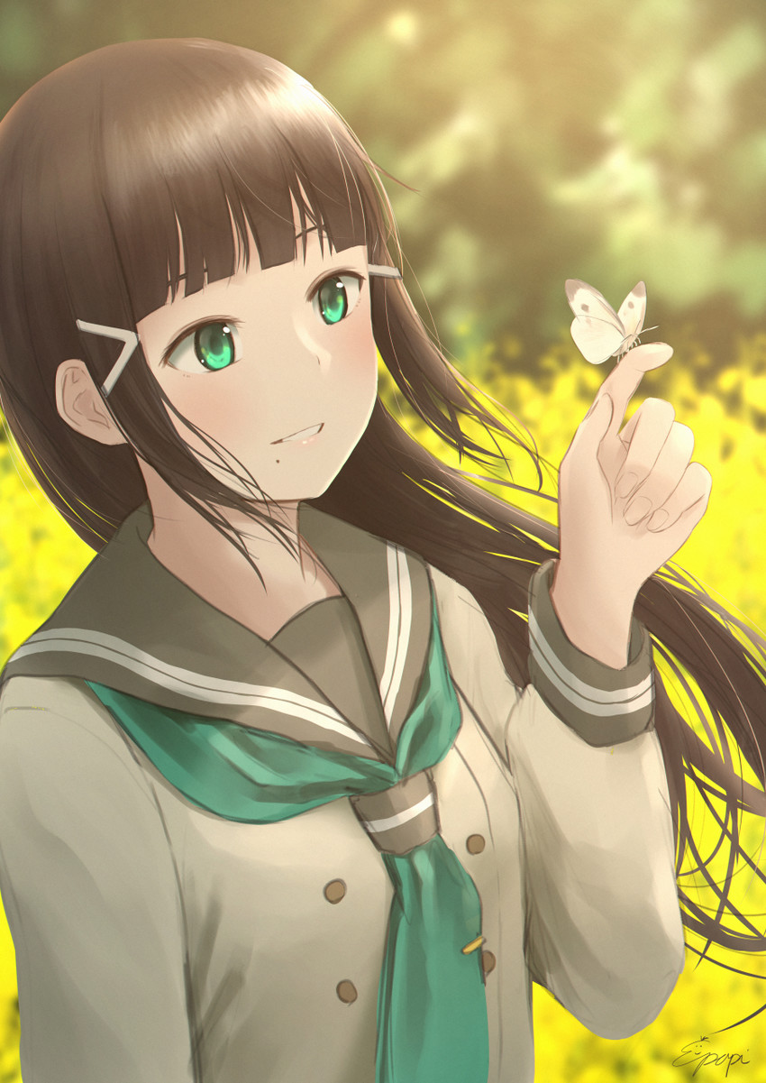 kurosawa dia (love live! and 1 more) drawn by papi_(papiron100)