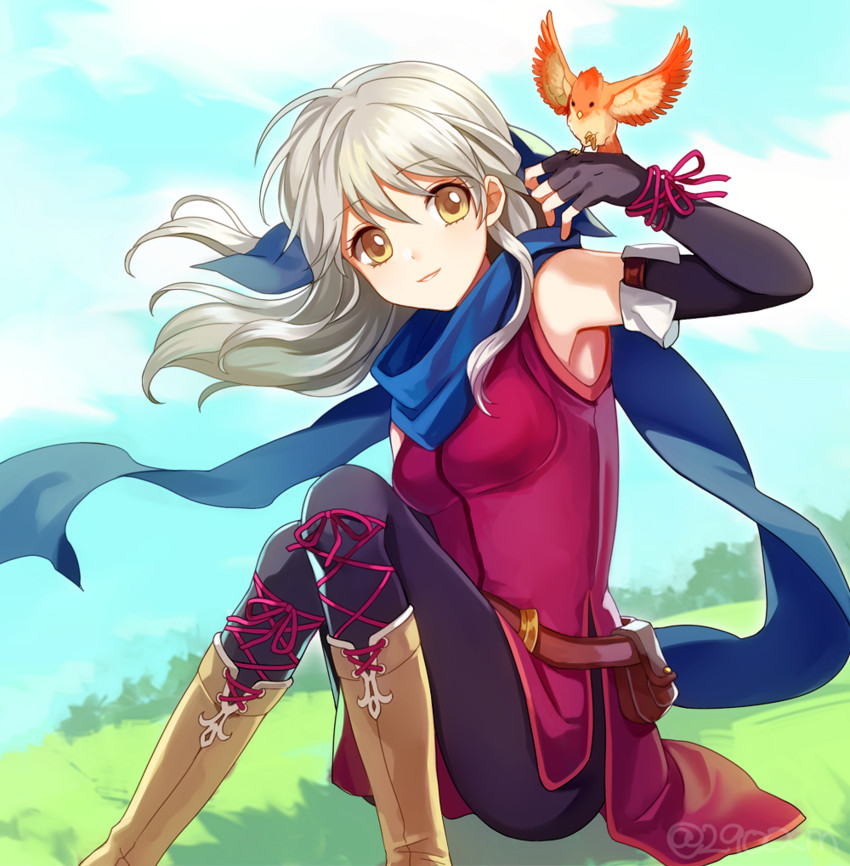micaiah and yune (fire emblem and 1 more) drawn by nana_(nanalog76)