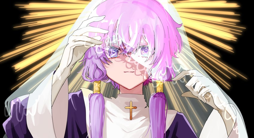 yuzuki yukari (vocaloid and 1 more) drawn by onion_jounouchi