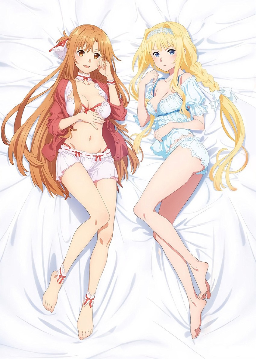 asuna and alice zuberg (sword art online and 1 more) drawn by tokira_nozumi
