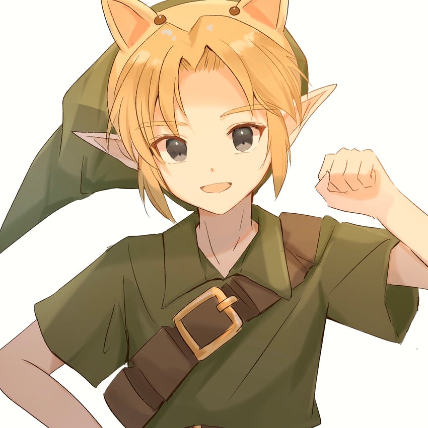 link and young link (the legend of zelda and 1 more) drawn by tete_tuyuten