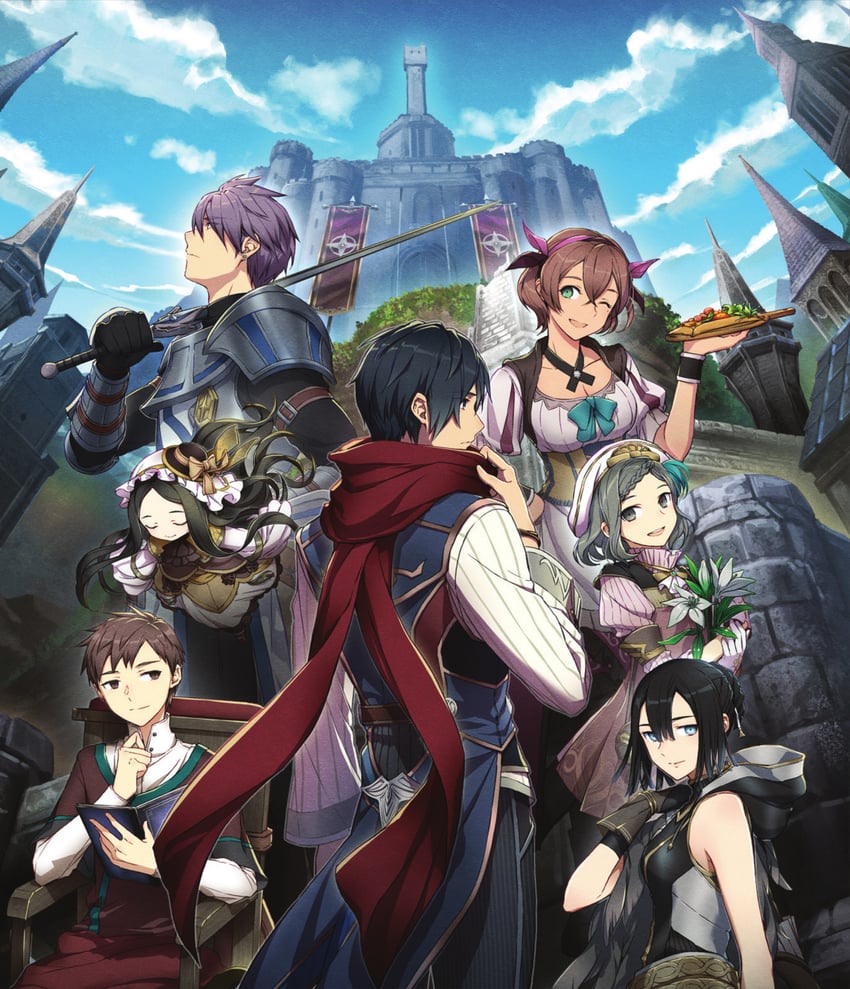 adol christin, krysha pendleton, aprilis, yufa gamberg, credo aiblinger, and 2 more (ys and 1 more) drawn by nakbe