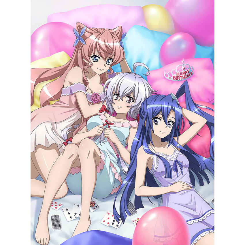 yukine chris, kazanari tsubasa, and maria cadenzavna eve (senki zesshou symphogear and 1 more)