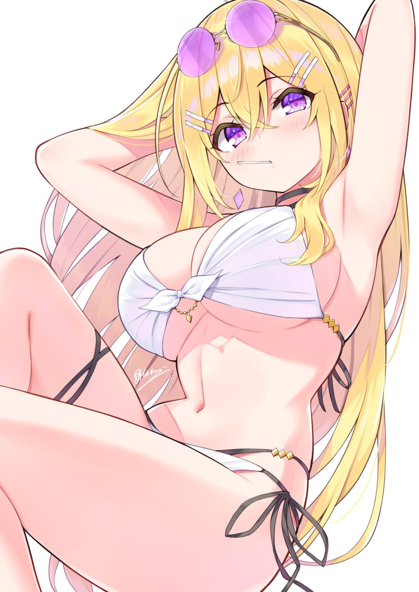 hakurei botan (original and 1 more) drawn by hisen_kaede