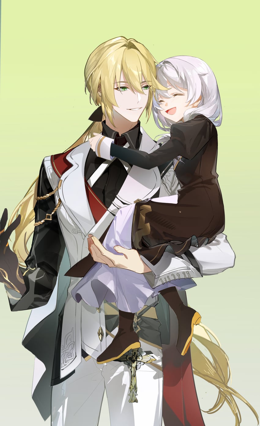 theresa apocalypse and otto apocalypse (honkai and 1 more) drawn by ste7619