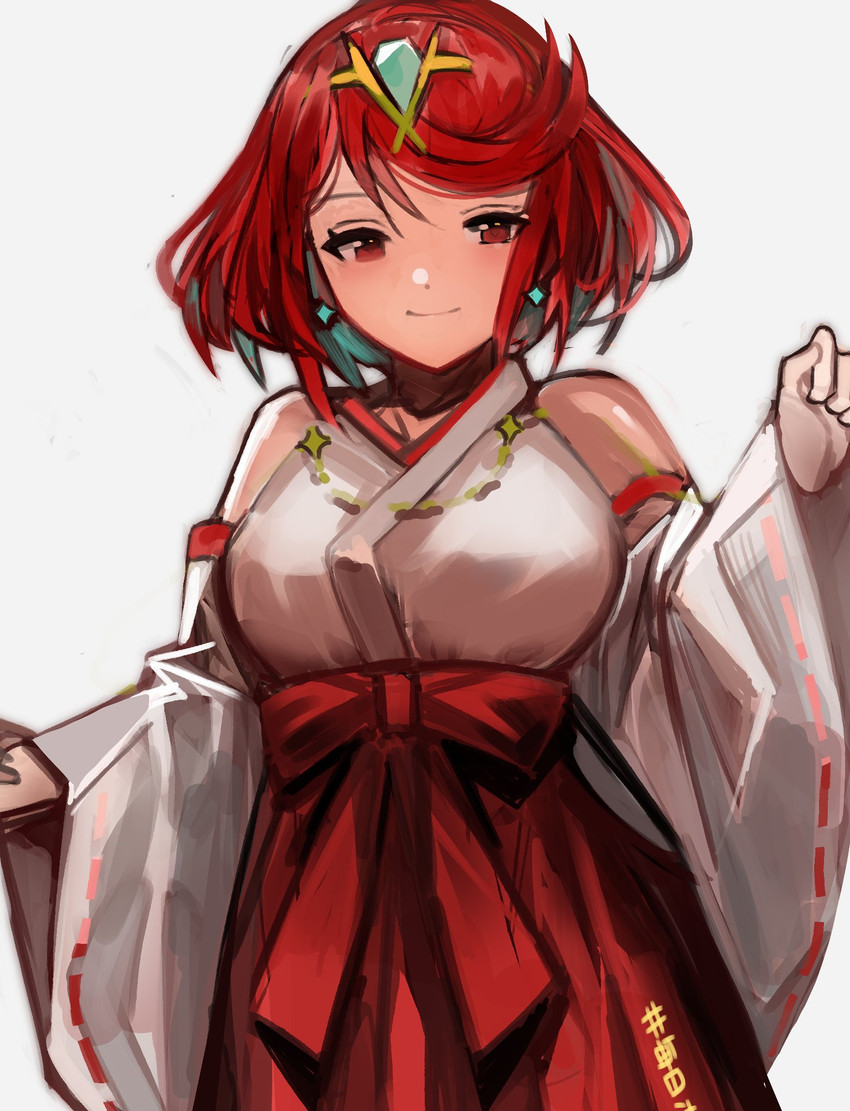 pyra (xenoblade chronicles and 1 more) drawn by tarbo_(exxxpiation)