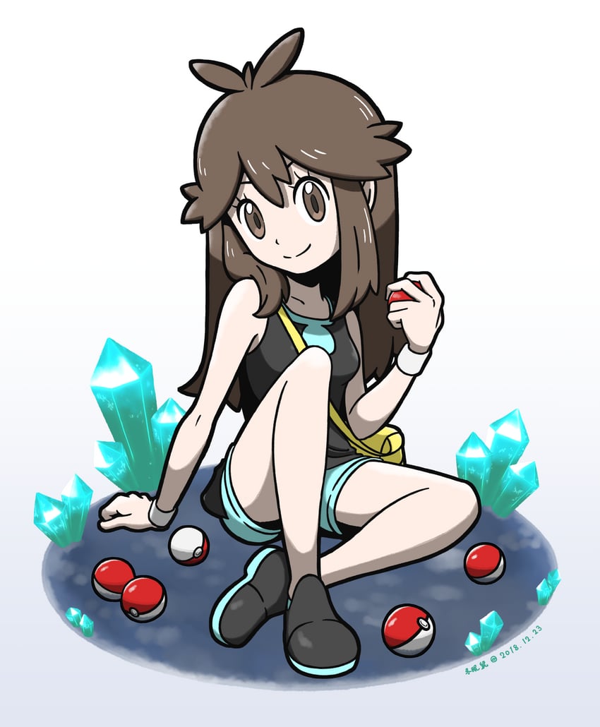 green (pokemon and 1 more) drawn by yamane_(viq4201)