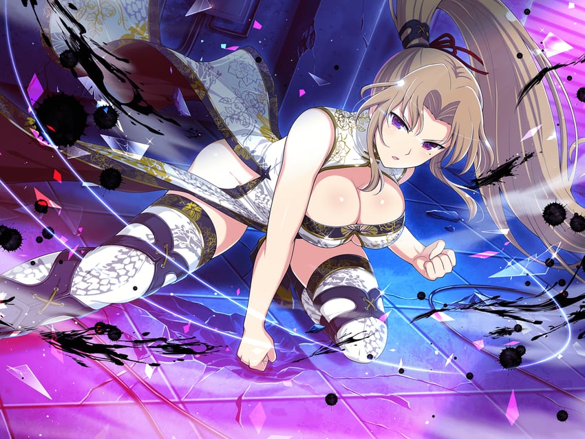 daidouji (senran kagura and 2 more) drawn by yaegashi_nan