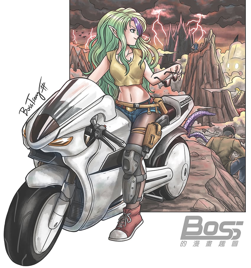 pikachu and misery (pokemon and 1 more) drawn by bosstseng