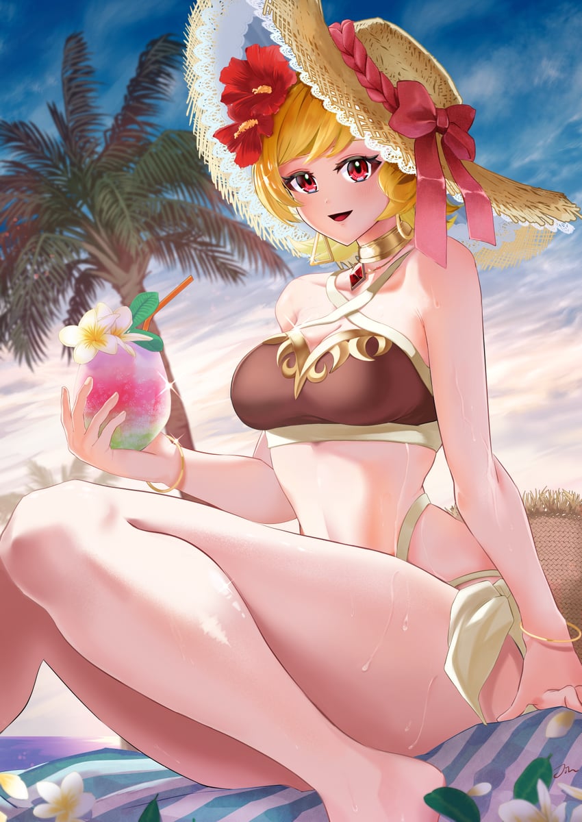 citrinne (fire emblem and 1 more) drawn by jin_(funaki_gen)
