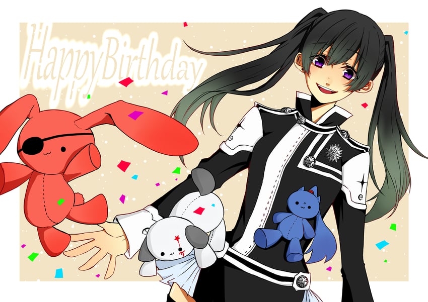 lenalee lee, allen walker, kanda yuu, and lavi (d.gray-man) drawn by woldwolf9