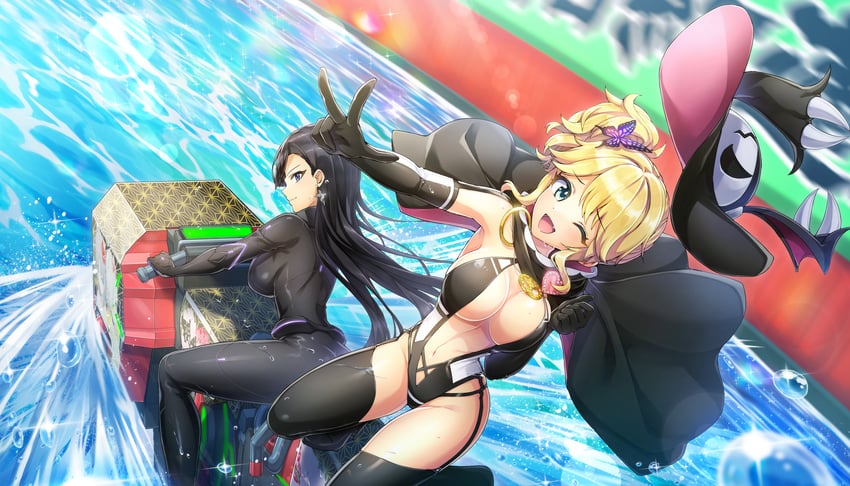shiki, izumi kiri, and kurose minami (senran kagura and 1 more) drawn by ootomo_takuji