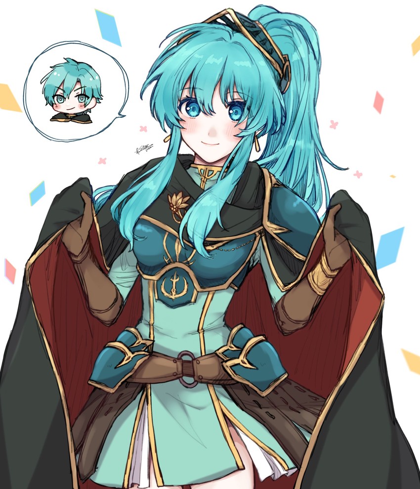 eirika and ephraim (fire emblem and 2 more) drawn by misato_hao