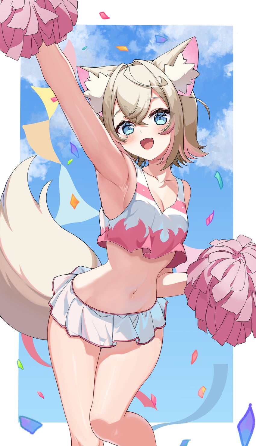 mococo abyssgard (hololive and 1 more) drawn by yuni_animal_(remyi_3)