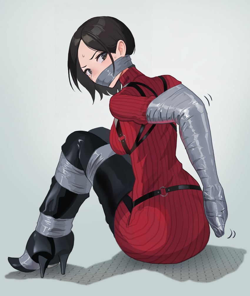ada wong (resident evil and 1 more) drawn by raftetram