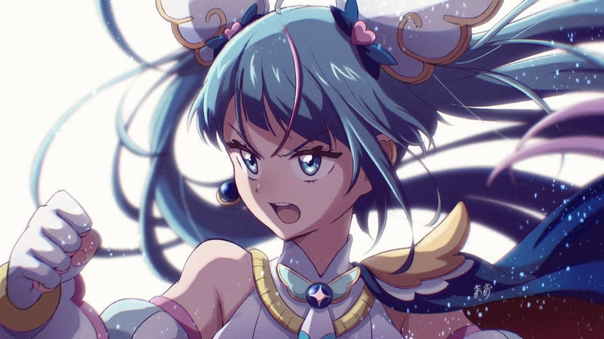 sora harewataru and cure sky (precure and 1 more) drawn by zerolay